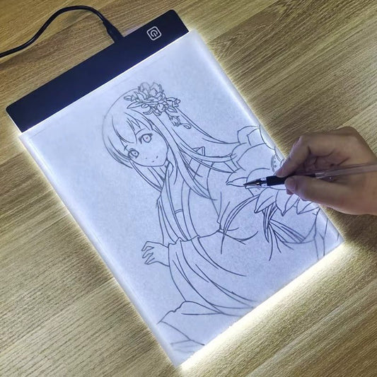 Magic LED Drawing Board for Kids – Trace, Learn & Create Fun Art - Draw Bot Kids