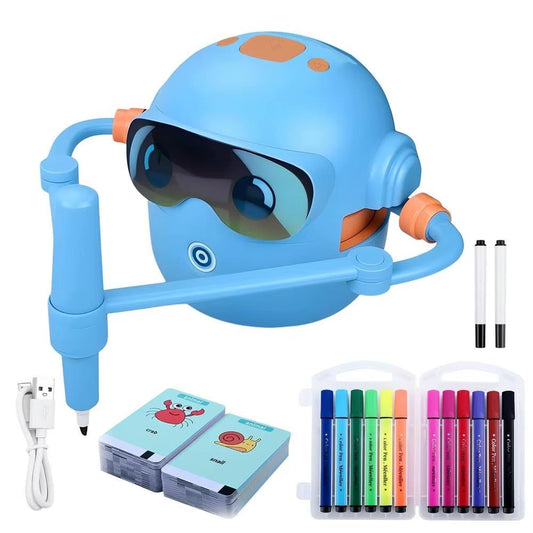 Smart Drawing Robot for Kids – Educational Toy with Cards & Pens - Draw Bot Kids