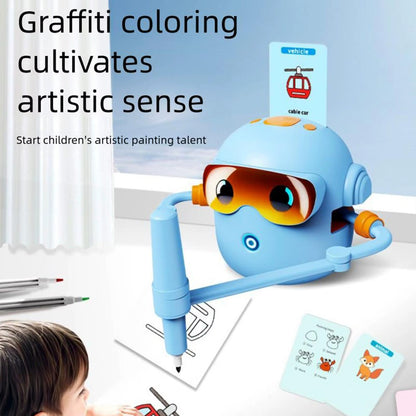 Smart Drawing Robot for Kids – Educational Toy with Cards & Pens - Draw Bot Kids